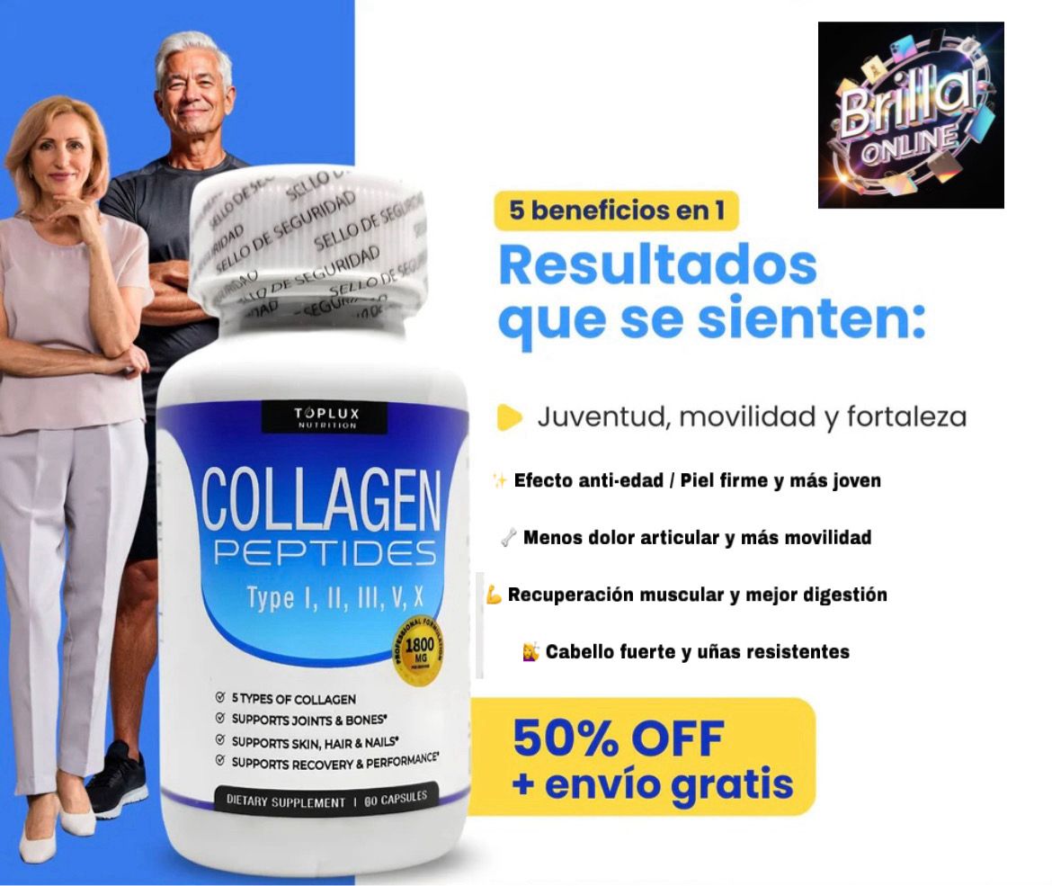 Colágeno Peptides 5 en 1