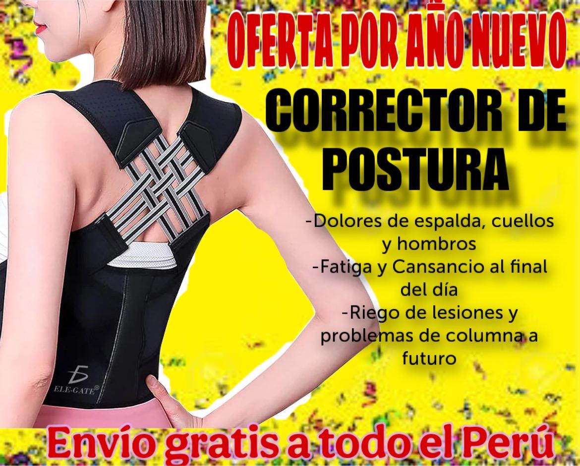 FAJA CORRECTOR DE POSTURA ORIGINAL 2 EN 1