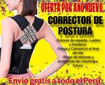 FAJA CORRECTOR DE POSTURA ORIGINAL 2 EN 1